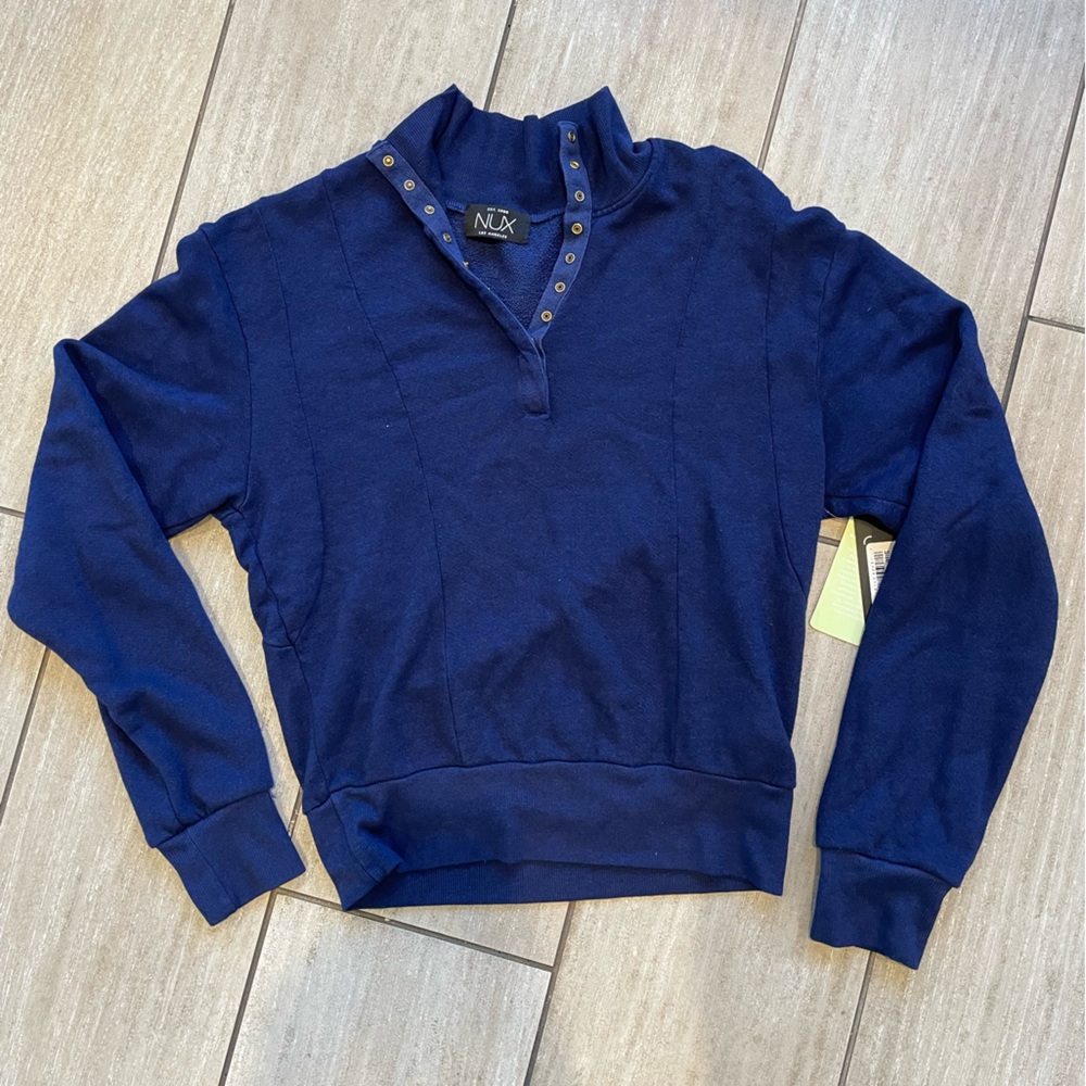 NUX Terry Pullover, NBW navy